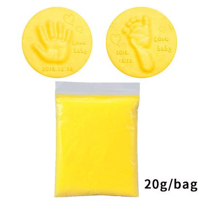 Baby Handprint & Footprint Clay – Non-Toxic Keepsake Kit for 0-6 Months