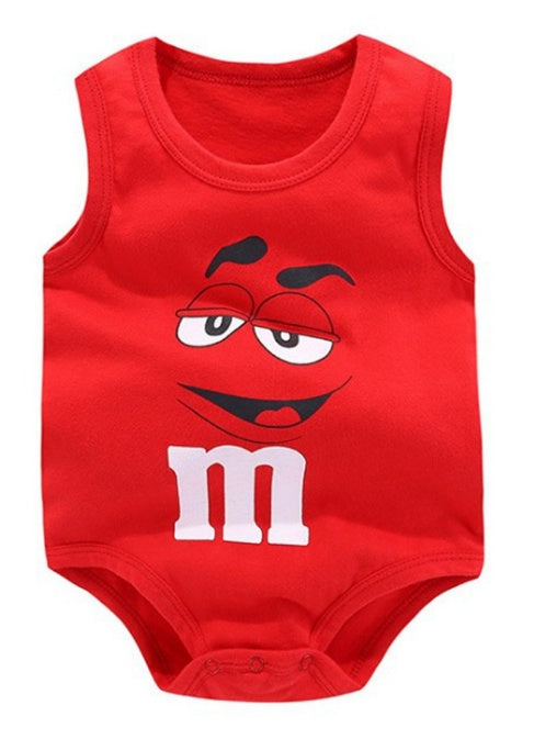 Sleeveless Baby Rompers | 100% Cotton Newborn Clothes