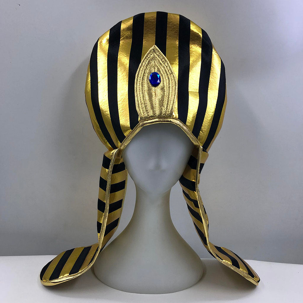 Halloween Party Gold Velvet Hats – Elegant Holiday Style