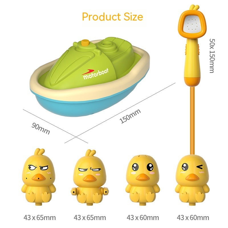 Cute Battery-Operated Water Spray Duck Toy – Splash & Play Fun!