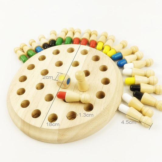 Memory Match Stick Chess – Stimulate Imagination & Color Recognition