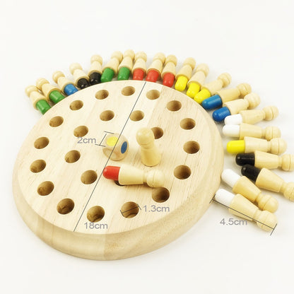 Memory Match Stick Chess – Stimulate Imagination & Color Recognition