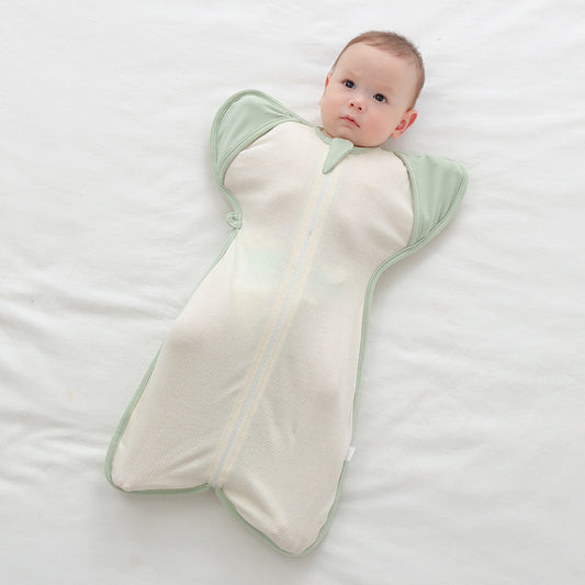 Organic Cotton Baby Sleeping Bag – Breathable All-Season Sleep Sack for Infants