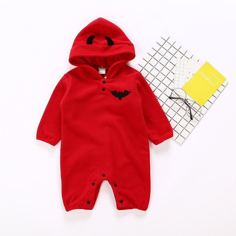 Unisex Cotton Long Sleeve Romper – Soft & Casual Babywear for Spring & Autumn