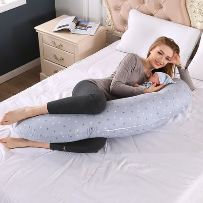 Multifunctional One-Pillow Dual-Purpose Maternity Pillow – Cozy & Versatile Support