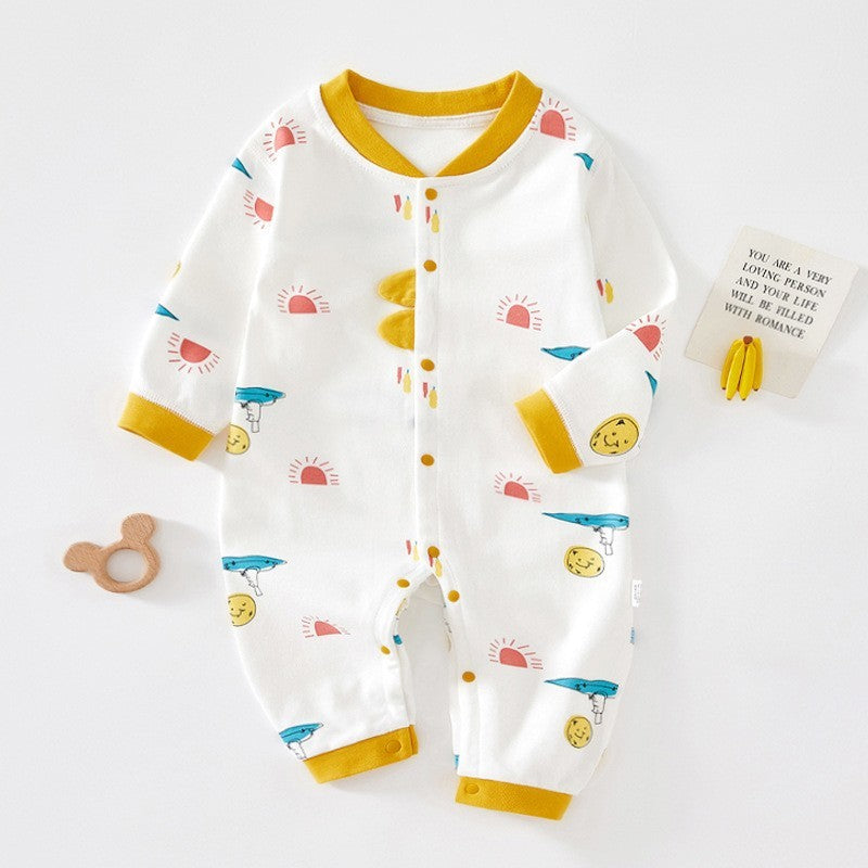 Stylish Cotton Jumpsuit for Babies – Multiple Color & Pattern Options