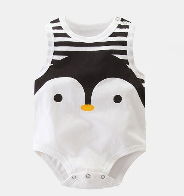 Sleeveless Baby Rompers | 100% Cotton Newborn Clothes