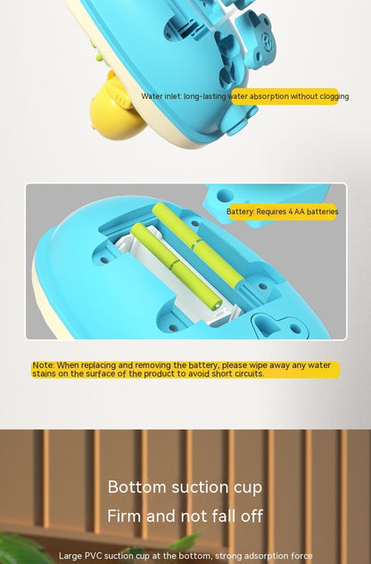 Cute Battery-Operated Water Spray Duck Toy – Splash & Play Fun!