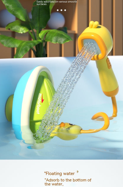 Cute Battery-Operated Water Spray Duck Toy – Splash & Play Fun!
