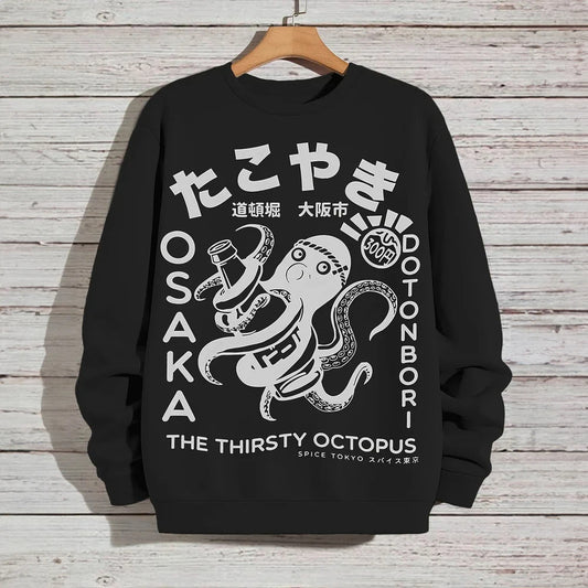 OSAKA JAPAN Printed Cool Sweatshirts