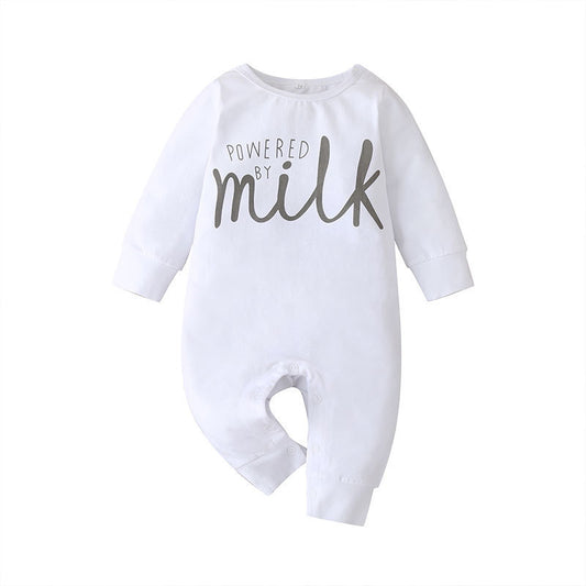 Alphabet Casual Cotton Baby Bodysuit