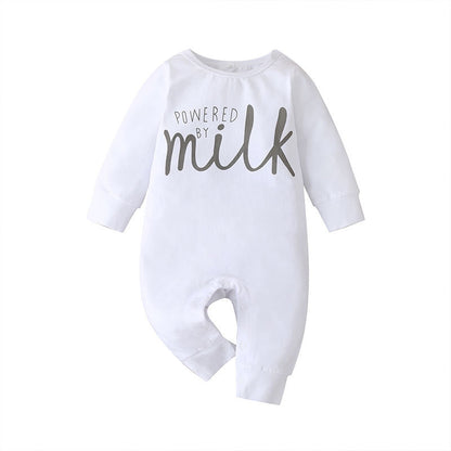 Alphabet Casual Cotton Baby Bodysuit