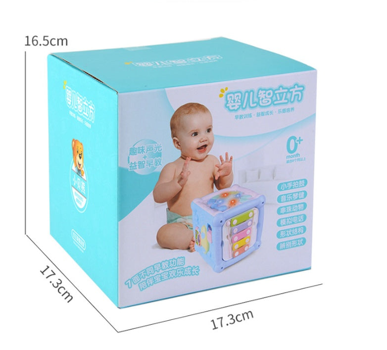 Musical Building Blocks Cube – Stack, Learn & Listen!