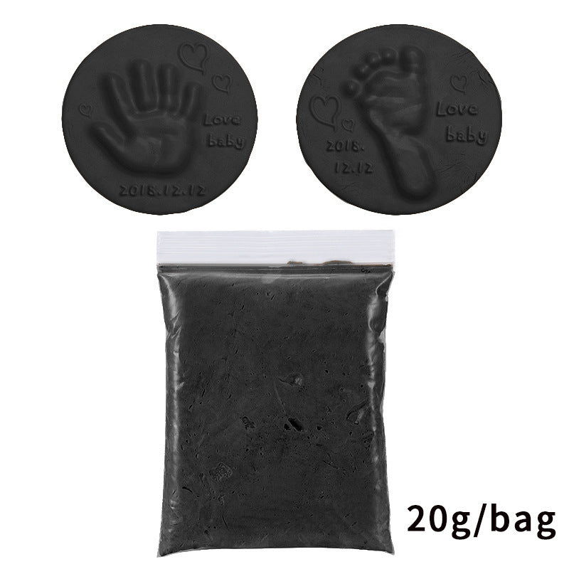 Baby Handprint & Footprint Clay – Non-Toxic Keepsake Kit for 0-6 Months