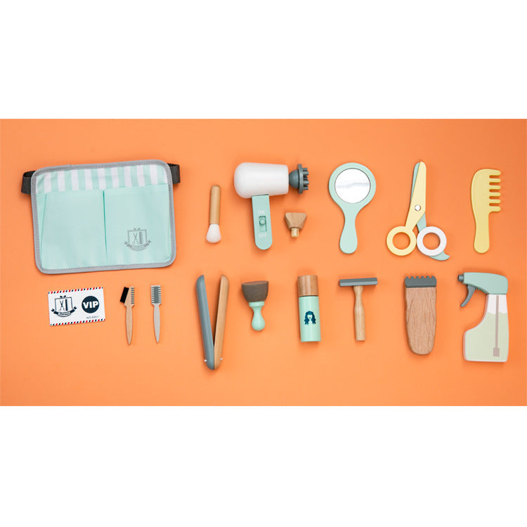 Wooden Haircut Set – Emotional & Visual Development Toy