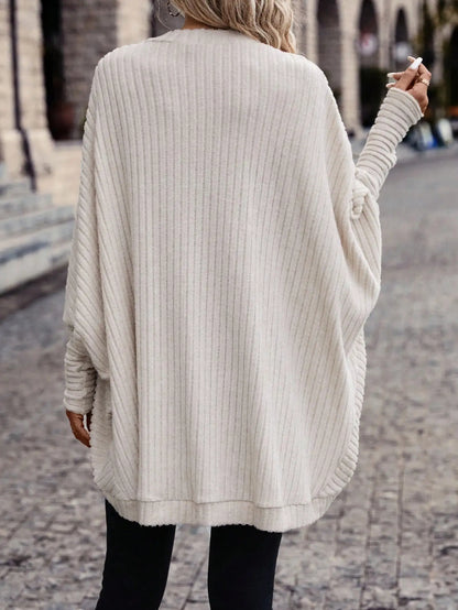 Women's Long Sleeve Batwing Sleeve Cardigans