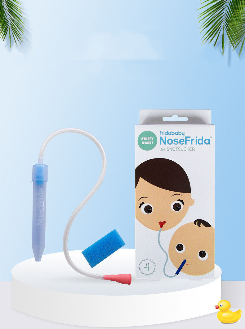 Swedish Silicone Baby Nasal Aspirator – Gentle, Safe & BPA-Free