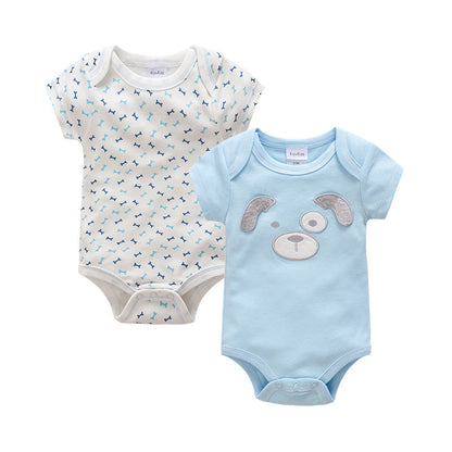 Soft Cotton Triangle Baby Climbing Romper – Seamless Comfort for Newborns