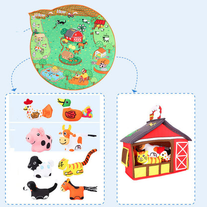 Crawling Game Blanket Toy Set – Enhance Development & Sensory Play