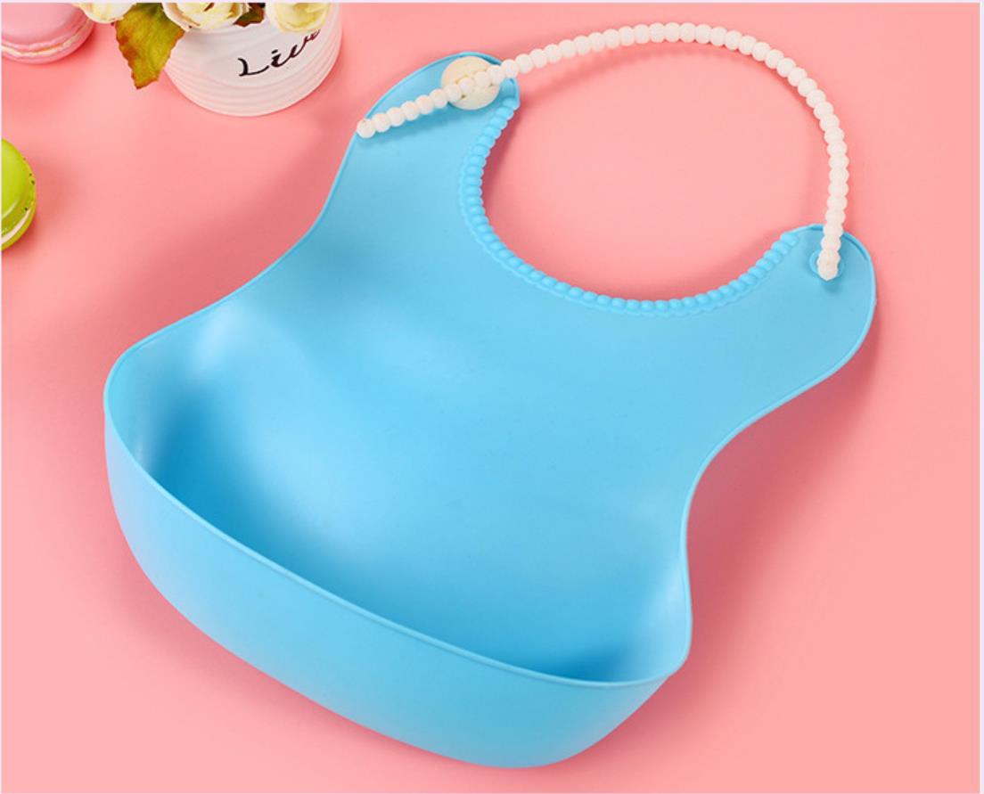 Disposable Silicone Baby Bib – Adjustable & Waterproof