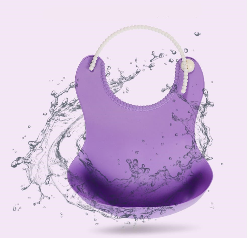 Disposable Silicone Baby Bib – Adjustable & Waterproof