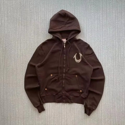 TRUE RELIGION Brand Winter Cool Hoodies