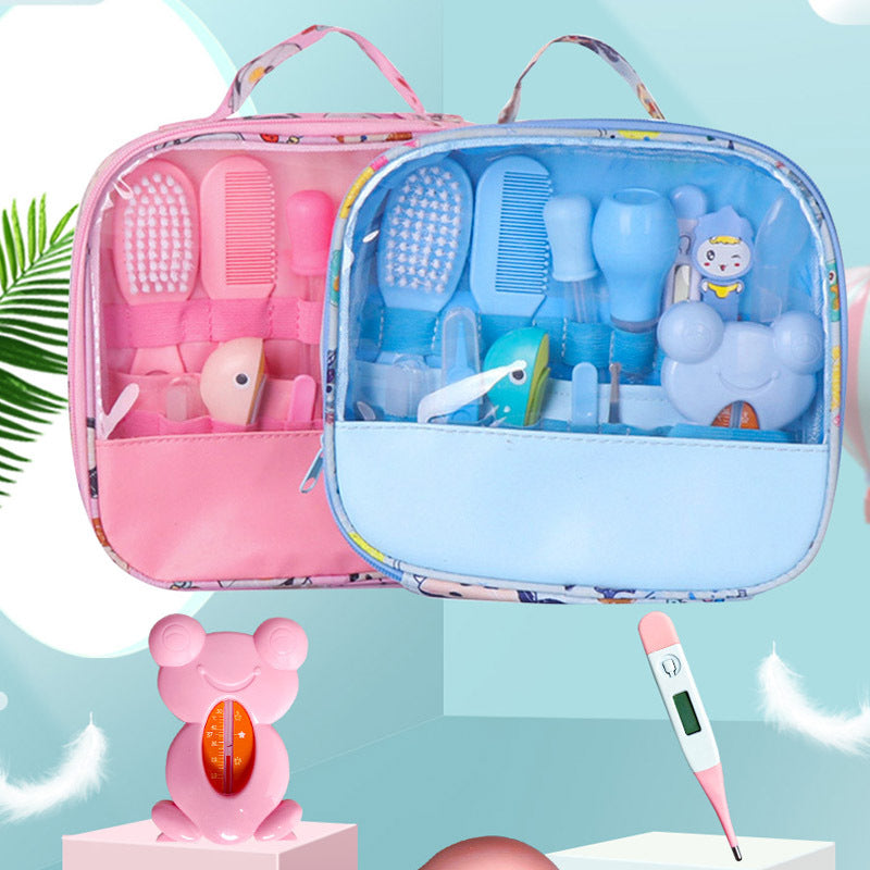 Roadfisher 13-Piece Newborn Baby Care Kit – Grooming & Healthcare Essentials Set