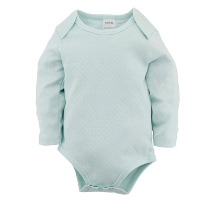 Long Sleeve Triangle Crawl Cotton Jumpsuit – Casual Baby Outfit