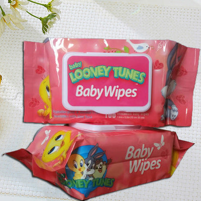 100-Piece Jacquard Spunlace Baby Wipes – Gentle & Safe for Sensitive Skin