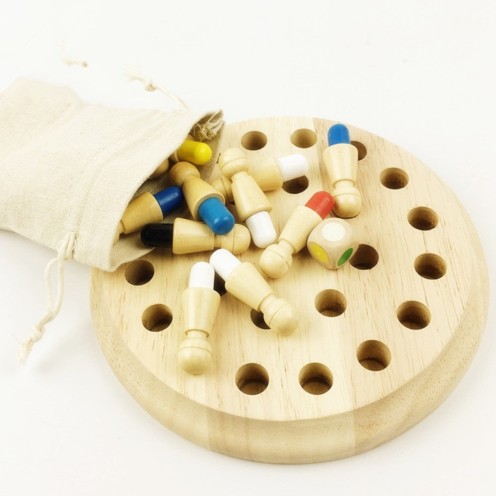 Memory Match Stick Chess – Stimulate Imagination & Color Recognition