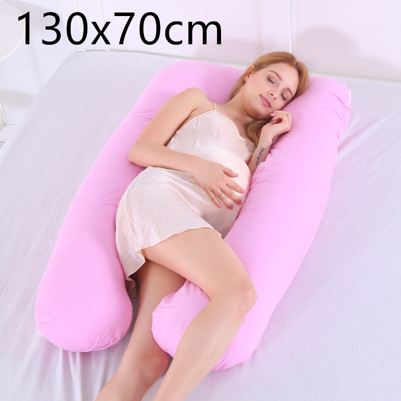 Pregnancy & Maternity Body Pillow – Full Body Support with Removable Cotton Cover