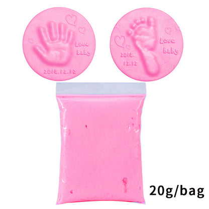 Baby Handprint & Footprint Clay – Non-Toxic Keepsake Kit for 0-6 Months