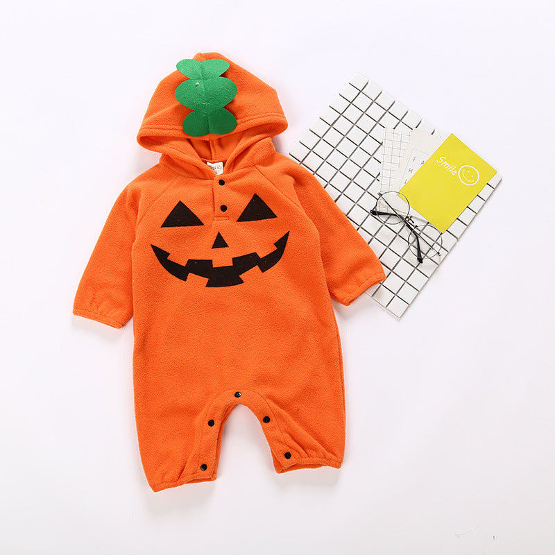 Unisex Cotton Long Sleeve Romper – Soft & Casual Babywear for Spring & Autumn
