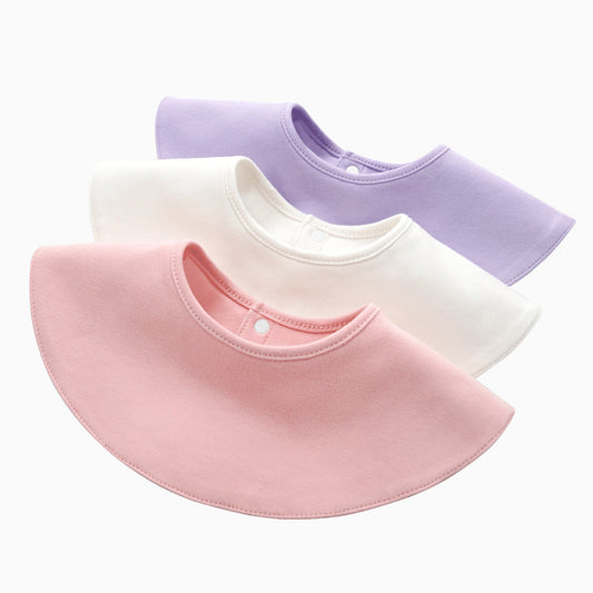 Minizone Baby Saliva Towel Bib – 360° Rotating Absorbent Bibs for Newborns & Toddlers
