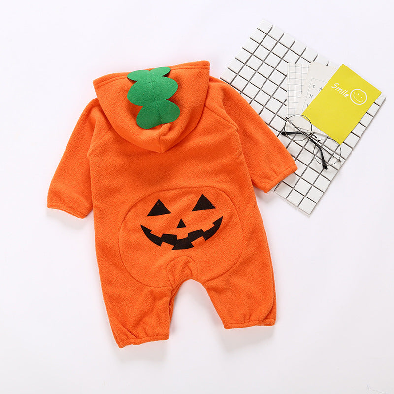Unisex Cotton Long Sleeve Romper – Soft & Casual Babywear for Spring & Autumn