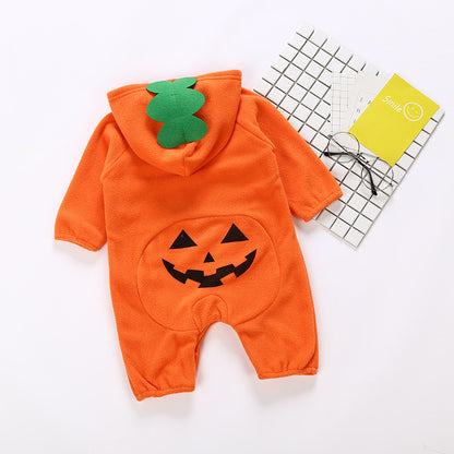 Unisex Cotton Long Sleeve Romper – Soft & Casual Babywear for Spring & Autumn