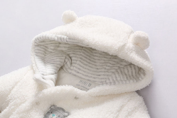 Soft Cotton Baby Jumpsuit – Long Sleeve, Footed & Non-Footed Options