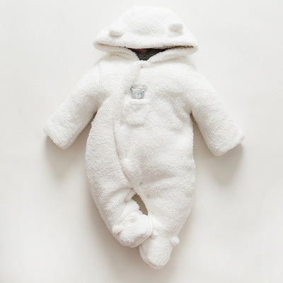 Soft Cotton Baby Jumpsuit – Long Sleeve, Footed & Non-Footed Options