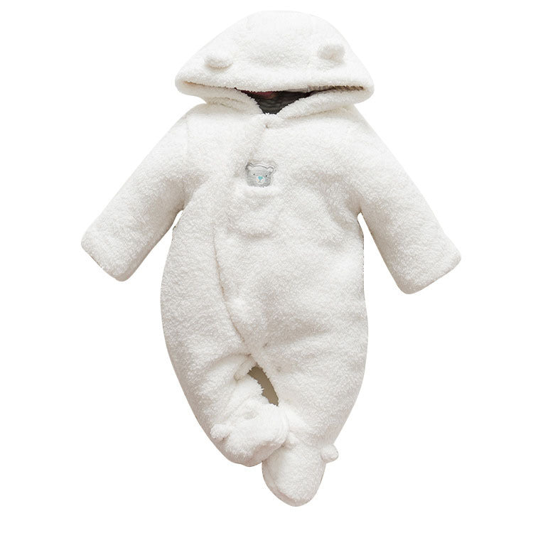Soft Cotton Baby Jumpsuit – Long Sleeve, Footed & Non-Footed Options