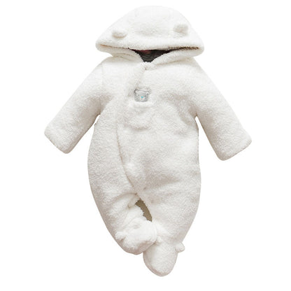Soft Cotton Baby Jumpsuit – Long Sleeve, Footed & Non-Footed Options