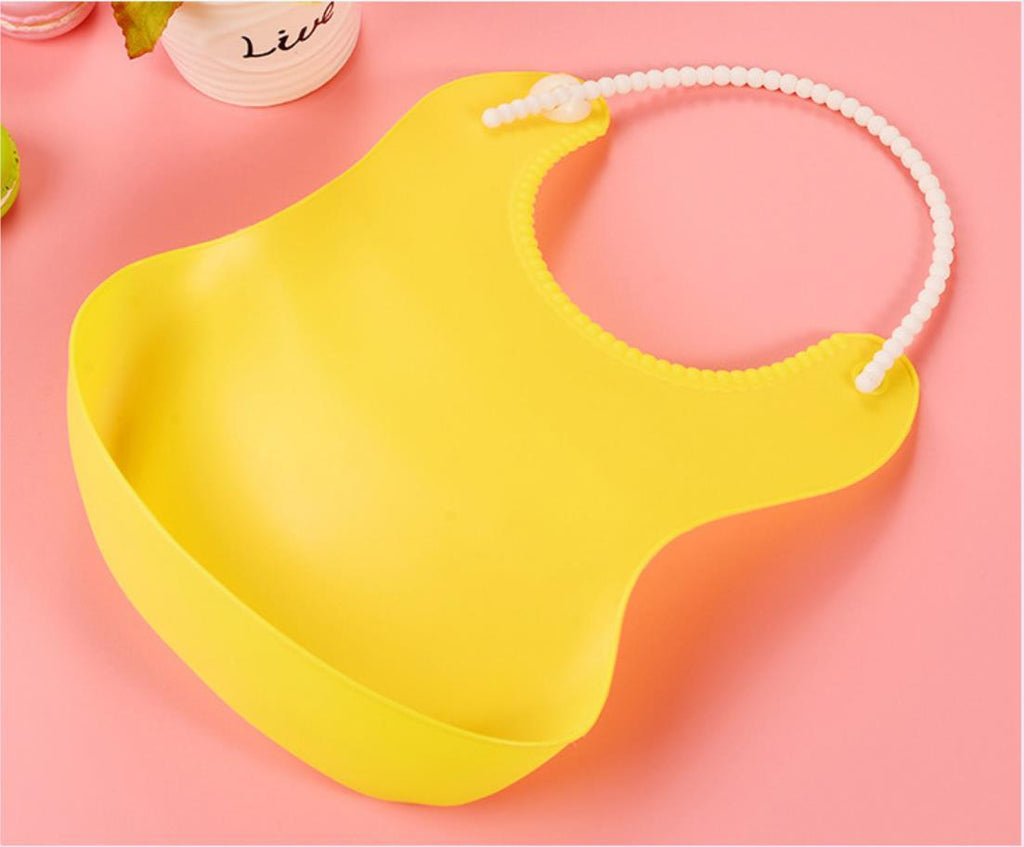 Disposable Silicone Baby Bib – Adjustable & Waterproof