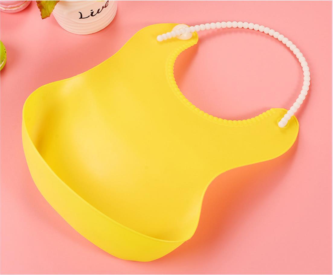 Disposable Silicone Baby Bib – Adjustable & Waterproof