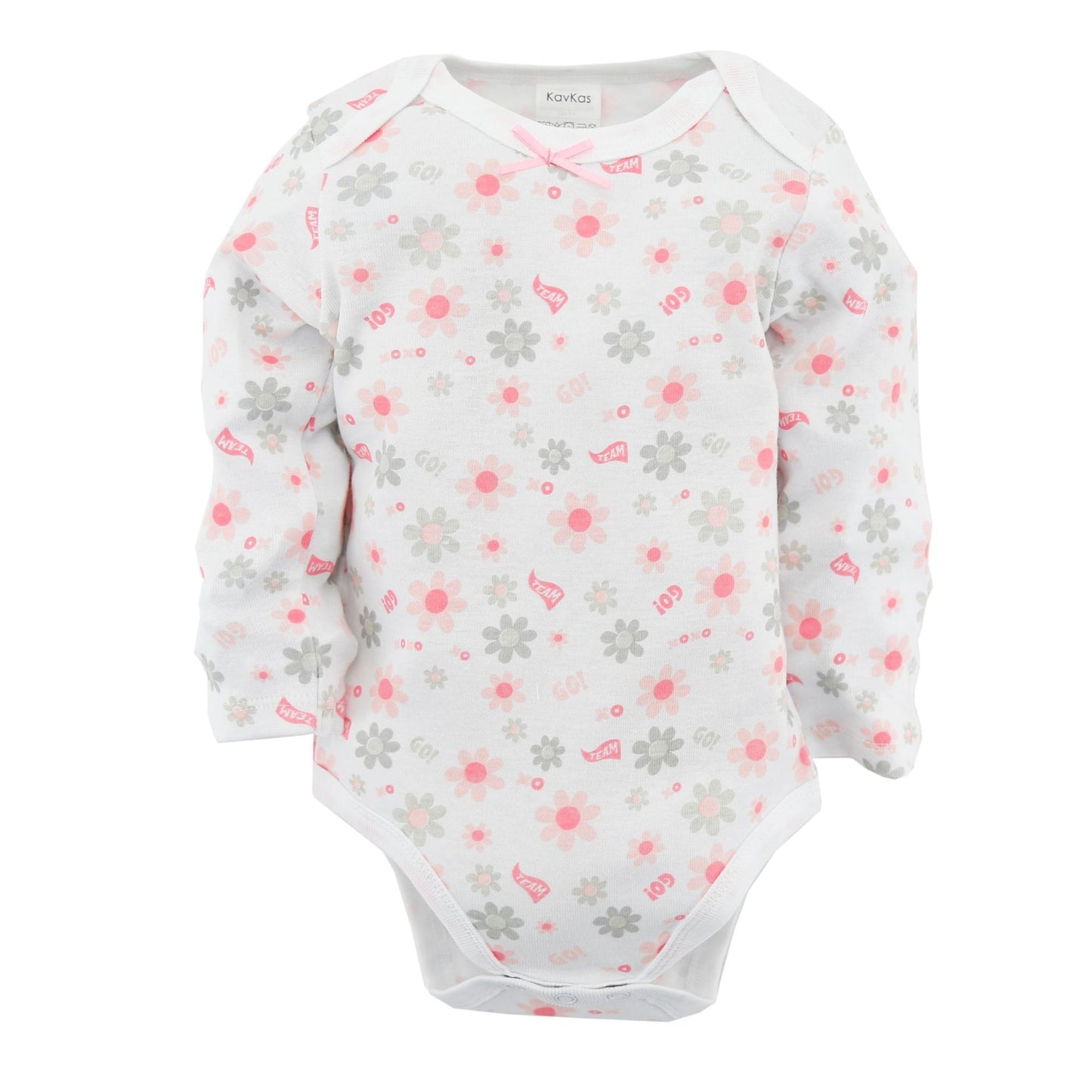 Long Sleeve Triangle Crawl Cotton Jumpsuit – Casual Baby Outfit