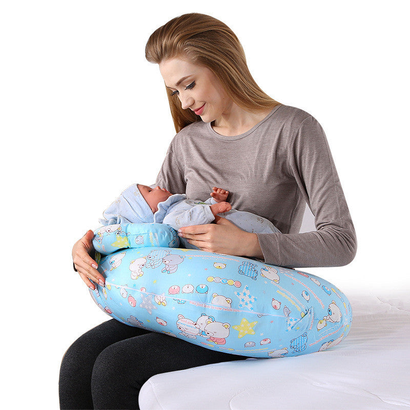 Multifunctional Maternity Nursing Pillow – Baby Side Sleeping Support