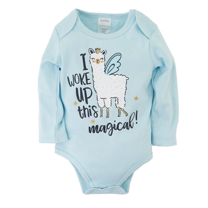 Long Sleeve Triangle Crawl Cotton Jumpsuit – Casual Baby Outfit