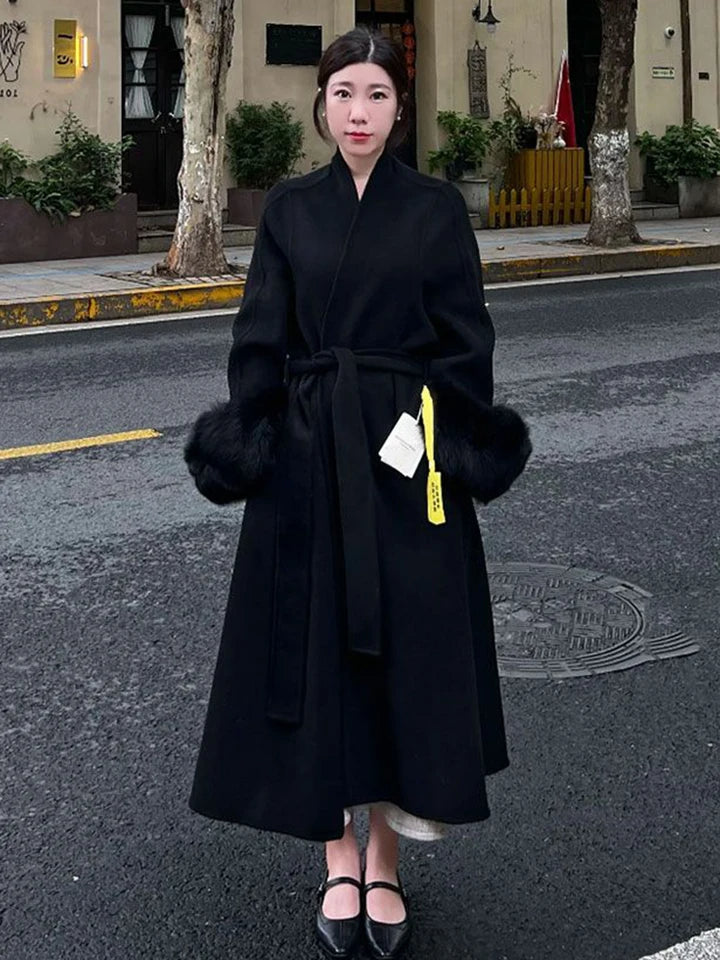 Wool Blend Long Coats