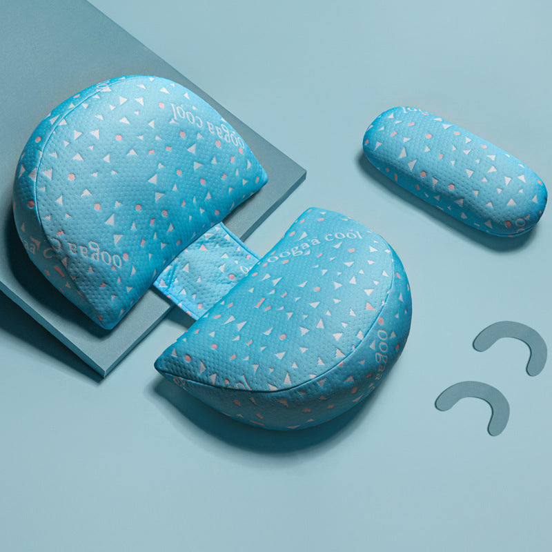 U-Shaped Baby Pillow with Silkworm Support – Soft, Safe & Supportive