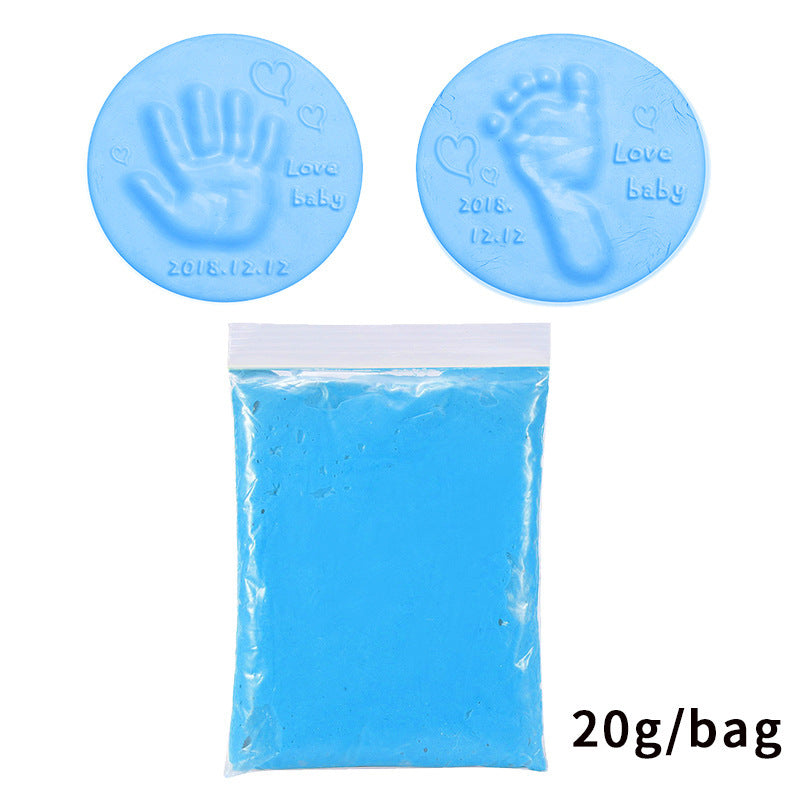 Baby Handprint & Footprint Clay – Non-Toxic Keepsake Kit for 0-6 Months
