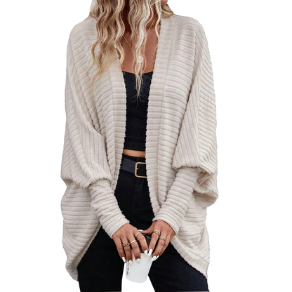 Women's Long Sleeve Batwing Sleeve Cardigans