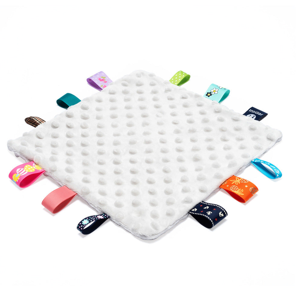 Baby Care Kit: Soft Cotton Handkerchief & Beanie Set for Newborns and Toddlers